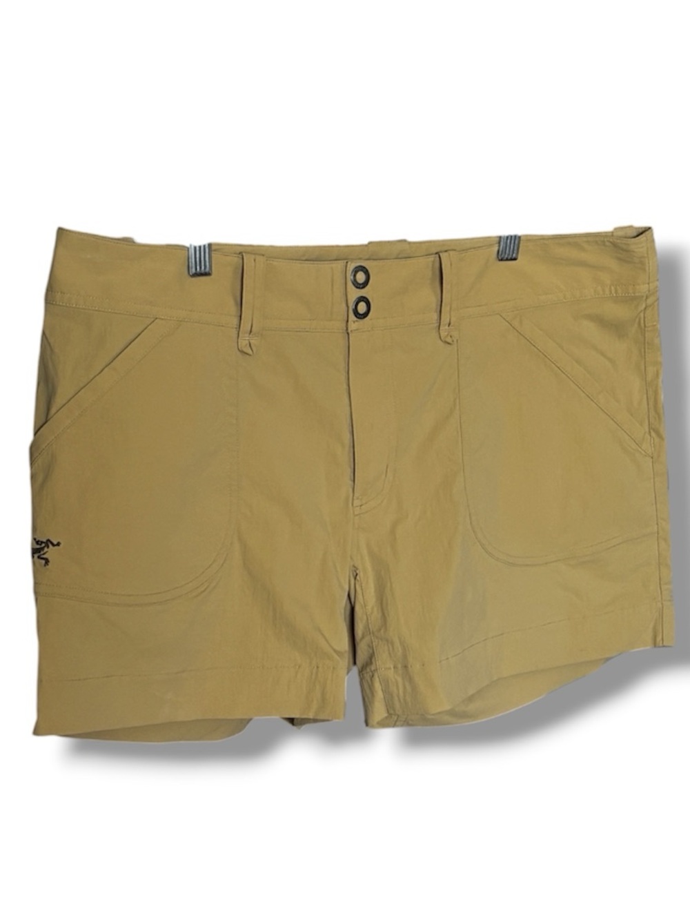 Arc’teryx Women’s Hiking Shorts Golden Tan  Size 12 / 32" Waist Stretch Nylon